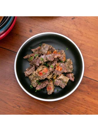 Por&ccedil;&atilde;o de Carne Desfiada ao Molho