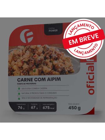 Carne com Aipim