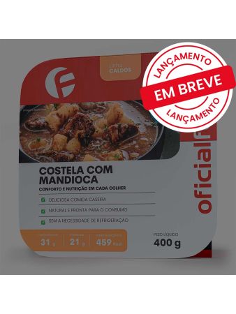 LINHA CALDOS COSTELA COM MANDIOQUINHA 400G