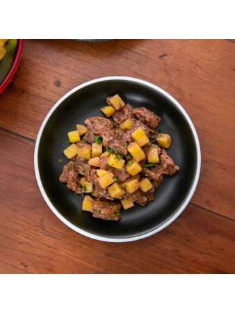 Porção de Carne de Panela com Batata 