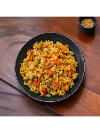 Porção de Arroz Integral à Grega